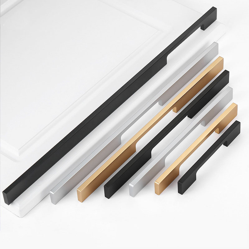 Drawer Pull Gold - Poignée de garde-robe longue en alliage