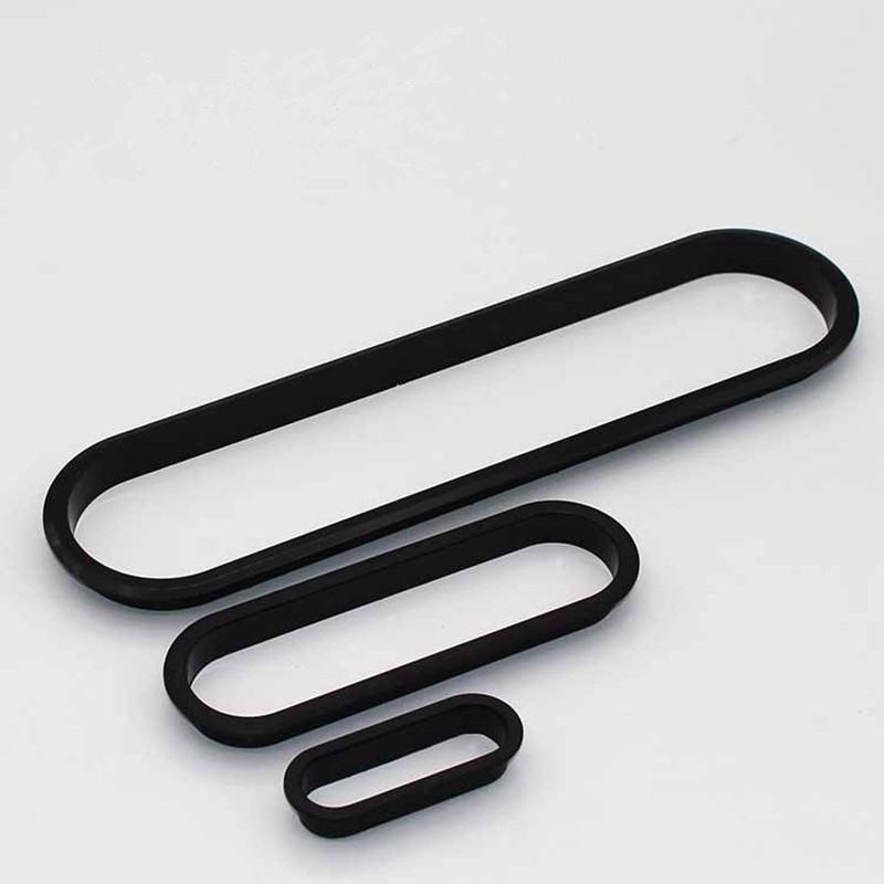 Furniture Joint Hardware - Lot de 2 passe-câbles ovales en