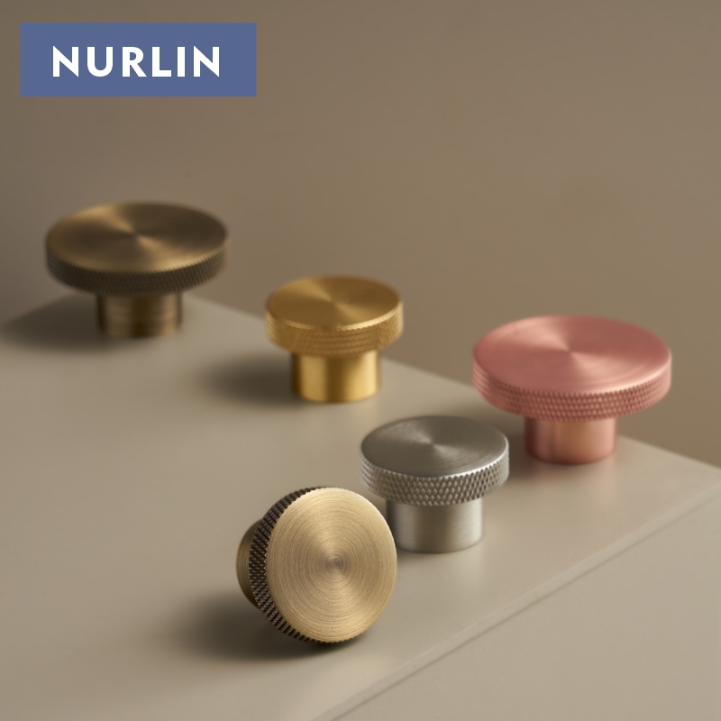 Drawer Pull Gold - Boutons de meuble Nurlin en laiton