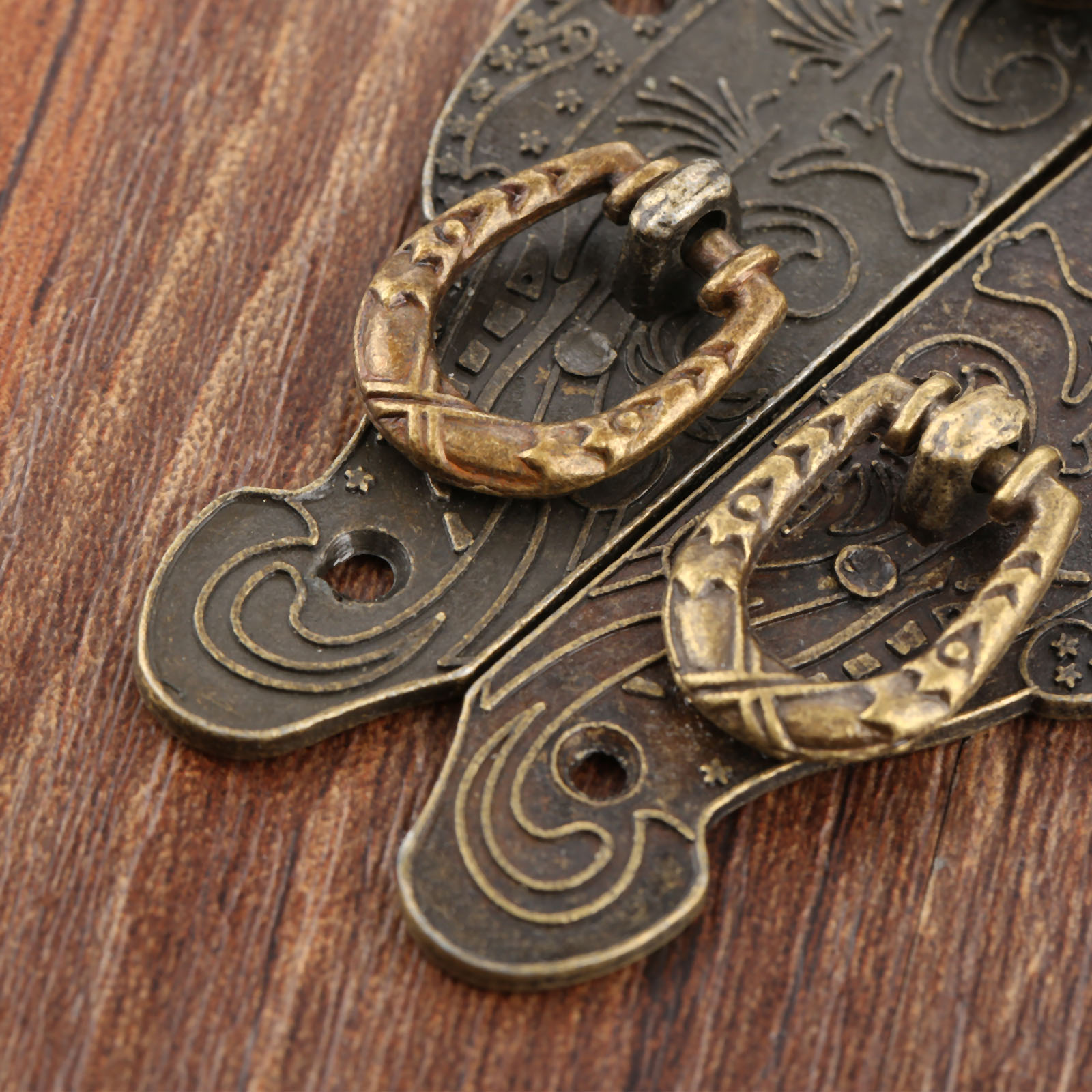 Furniture Hook Hardware - 1 pièce Loquet de boîte antique