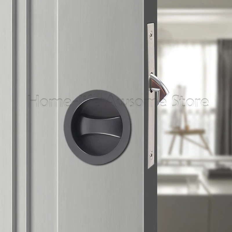 Furniture Sliding Door Hardware - Serrure de porte coulissante moderne Invisible