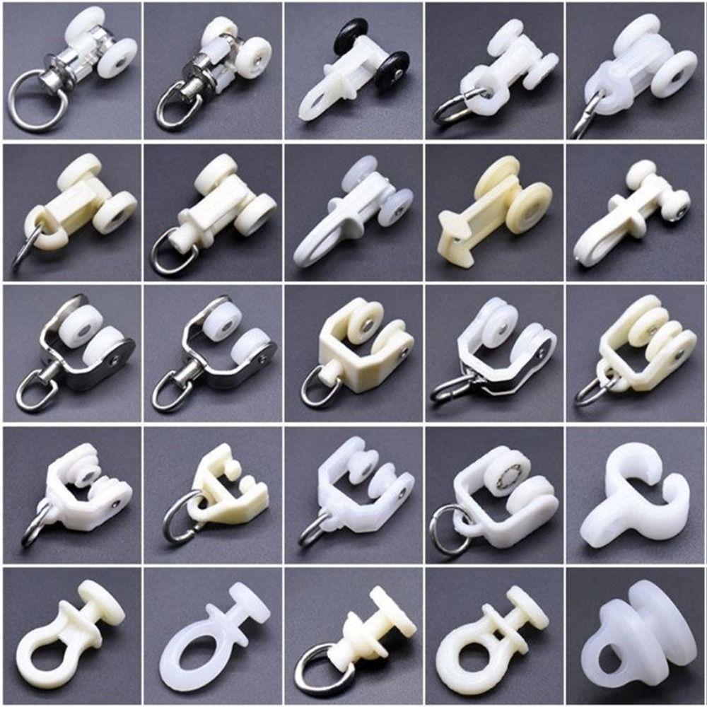 Furniture Hook Hardware - Rouleaux de rail droits et incurvés