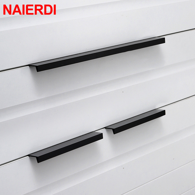 Drawer Pull Gold - NAIERDI or noir caché armoire tire