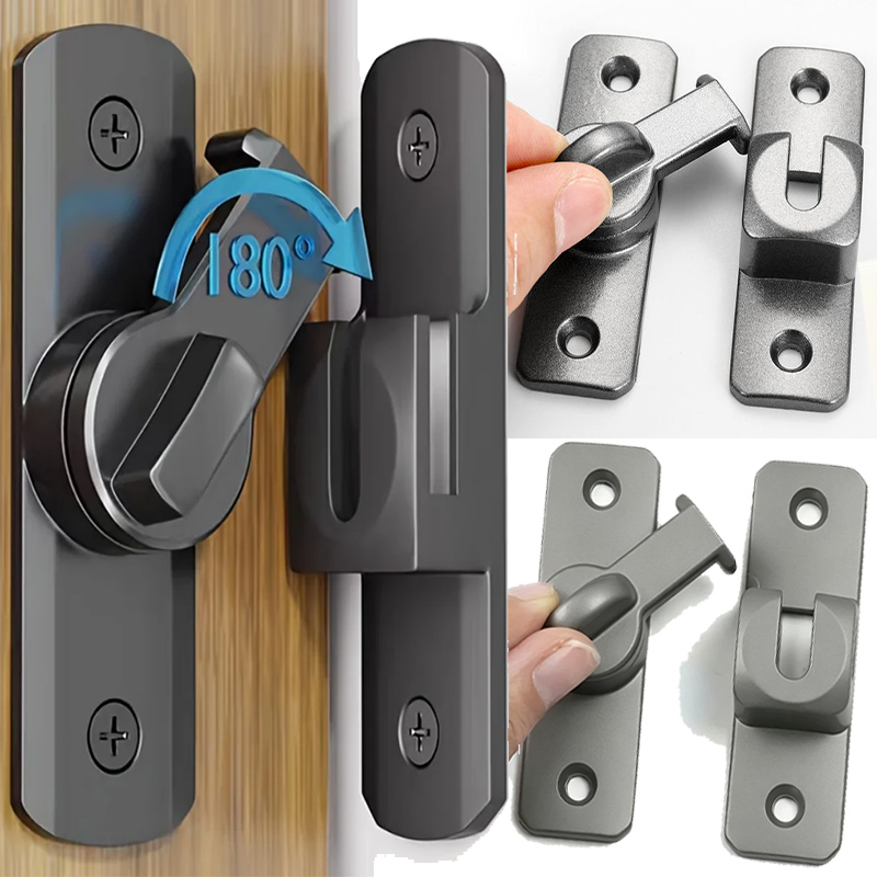 Furniture Sliding Door Hardware - 90/180 ° Loquet de porte pivotant