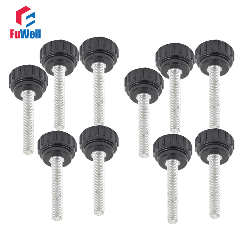 Furniture Screw Type - 10 pièces M4 filetage 15mm tête