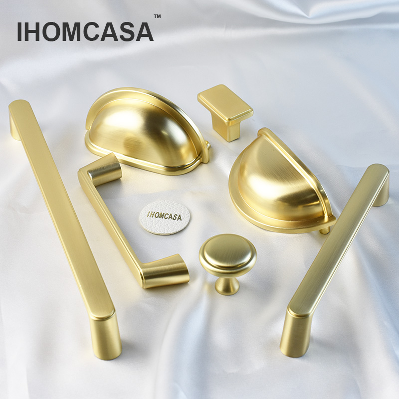 Drawer Pull Gold - IHOMCASA – poignées de meuble de
