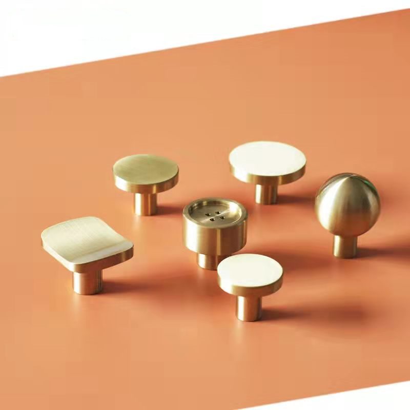 Drawer Pull Gold - Boutons de cuisine d'armoire en laiton
