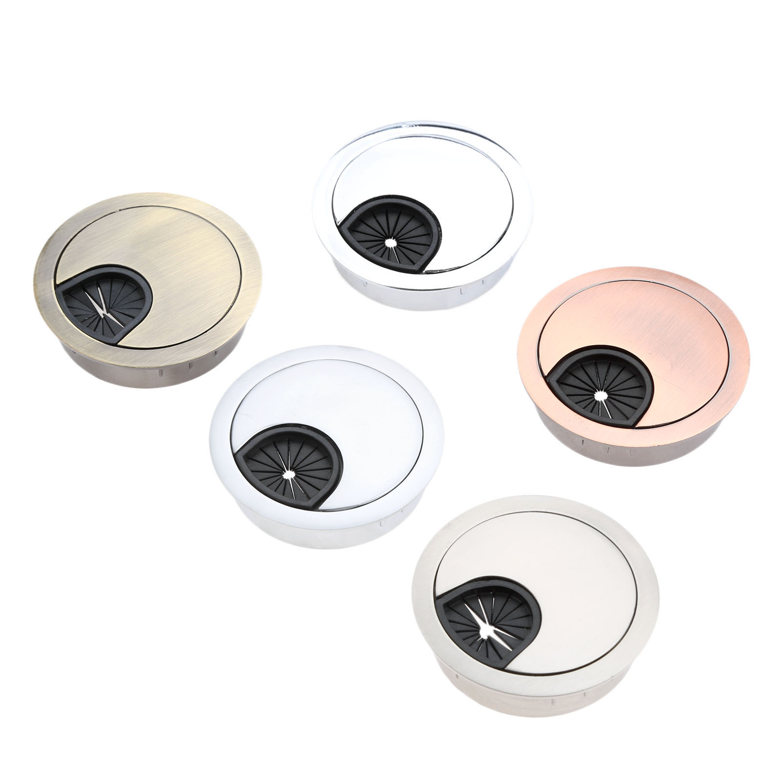 Furniture Hardware Outlet - 1 pièce Cache-trou de câble en