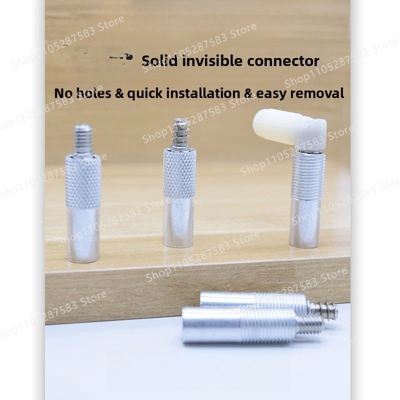 Furniture Screw Type - Connecteur invisible solide 2-en-1, vis magnétique