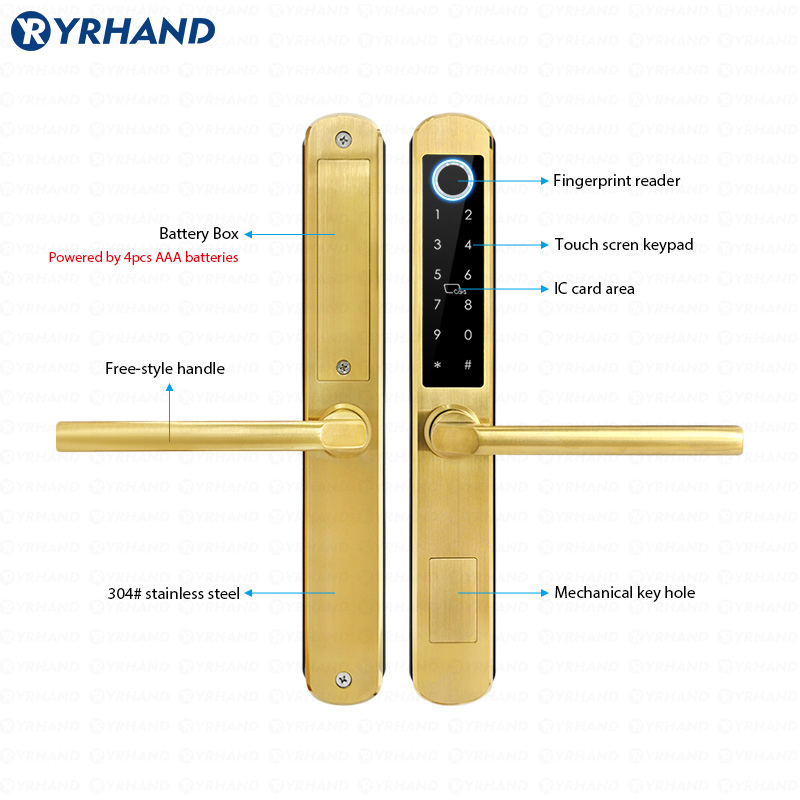 Serrure intelligente en verre  - Furniture Sliding Door Hardware avis et prix