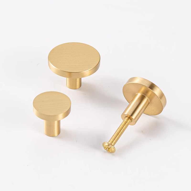 Boutons de tiroir ronds en lai - Drawer Pull Gold avis et prix