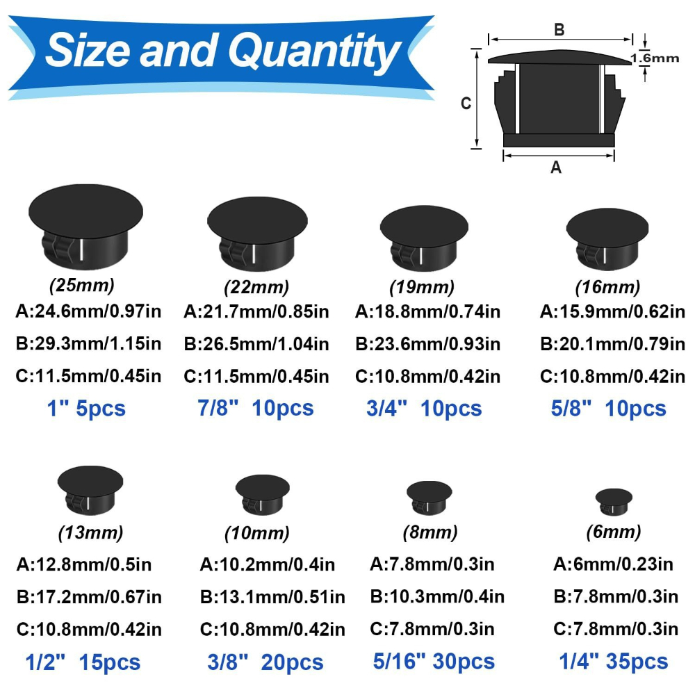 Tête de bouchon de type vis, 1 - Furniture Screw Type avis et prix