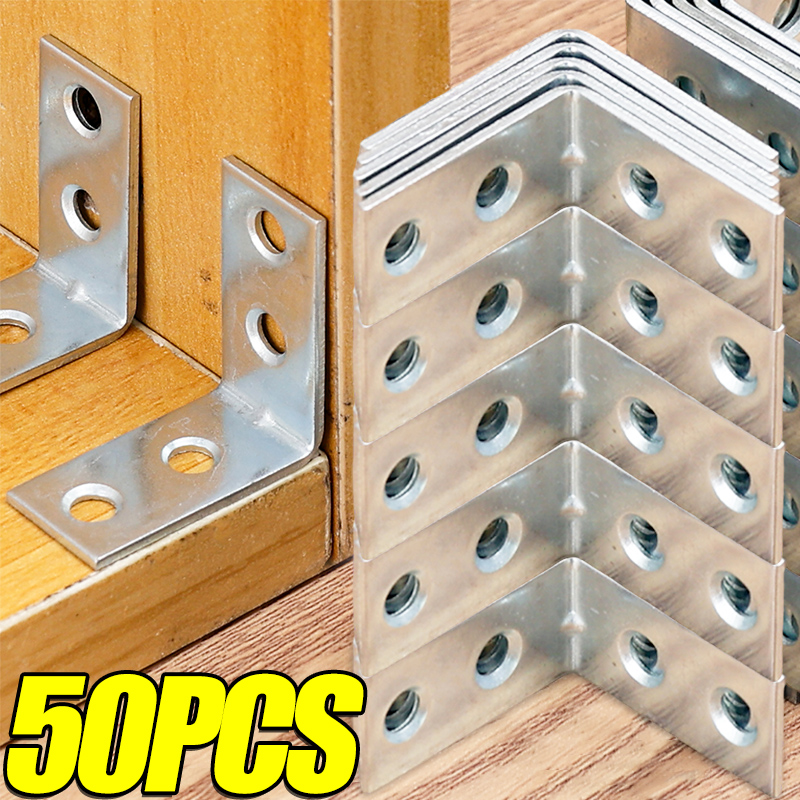 90 °   Supports d'angle en L,  - Furniture Joint Hardware avis et prix