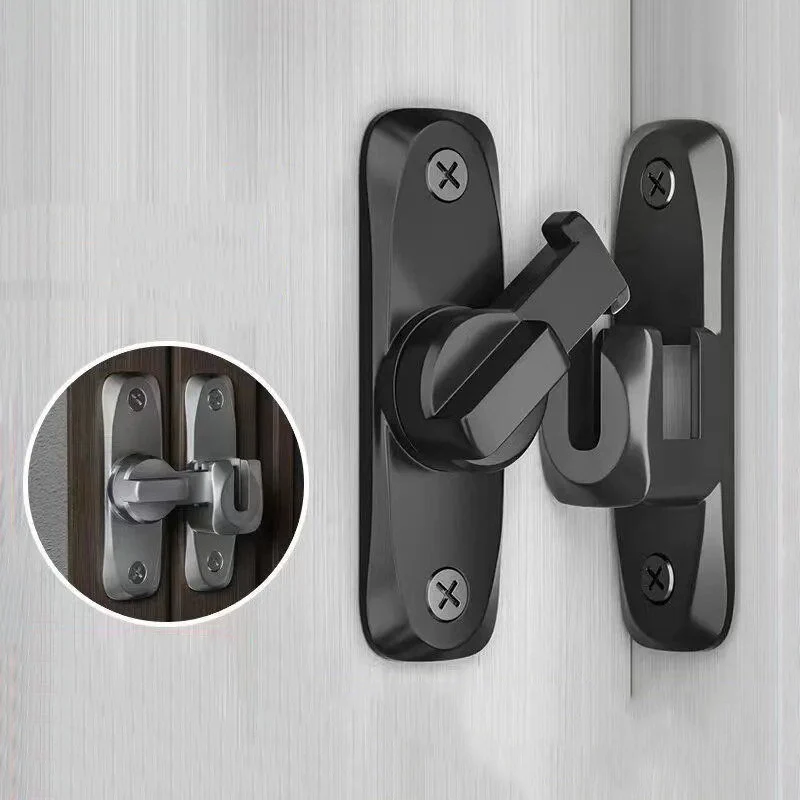 4/1set Loquet à crochet en aci - Furniture Sliding Door Hardware avis et prix