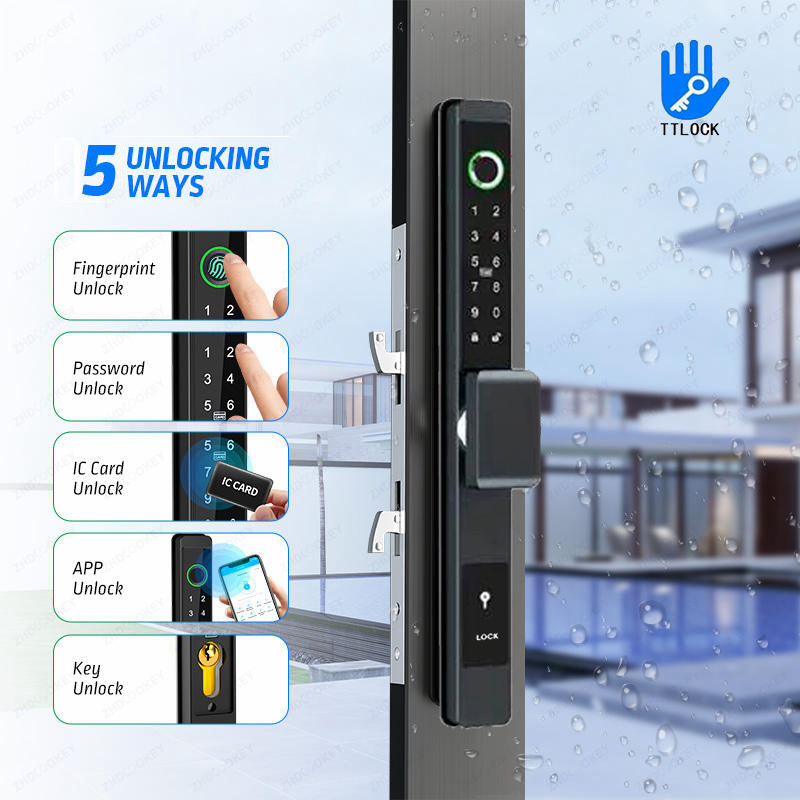 Serrure de porte numérique bio - Furniture Sliding Door Hardware avis et prix