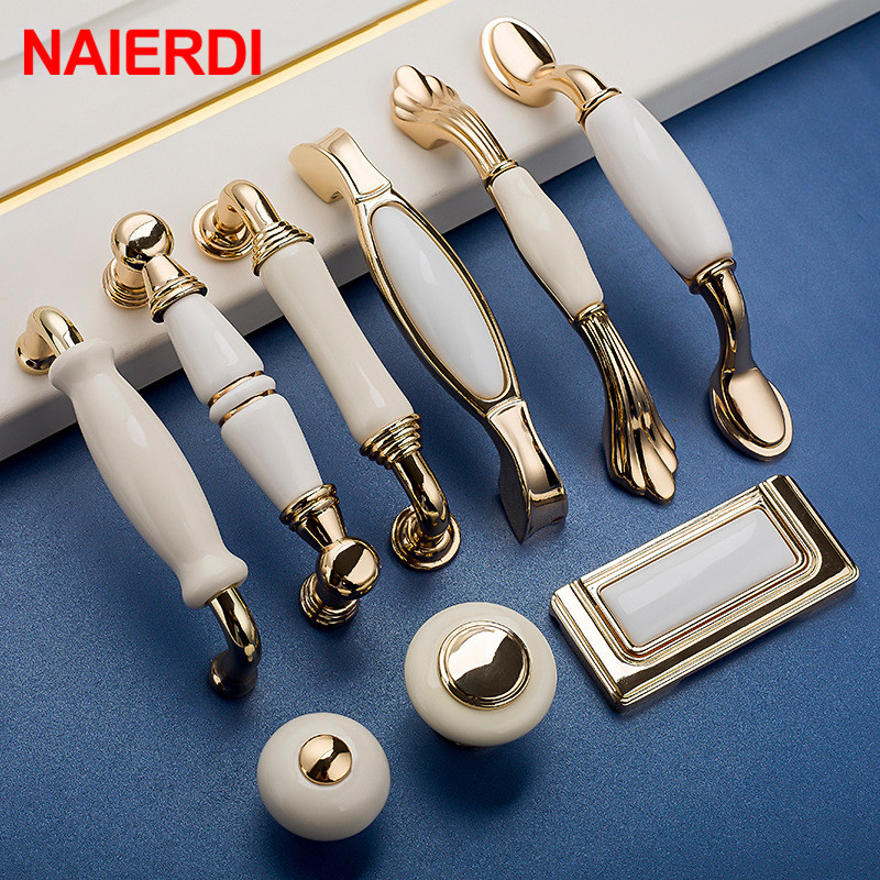NAIERDI – poignée de meuble en - Drawer Pull Gold avis et prix